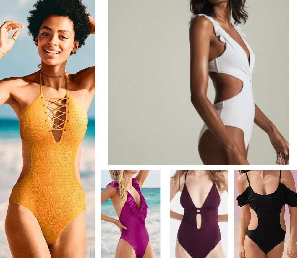 海上旅游必备泳衣有哪些,高颜值海岛度假泳衣无边泳池