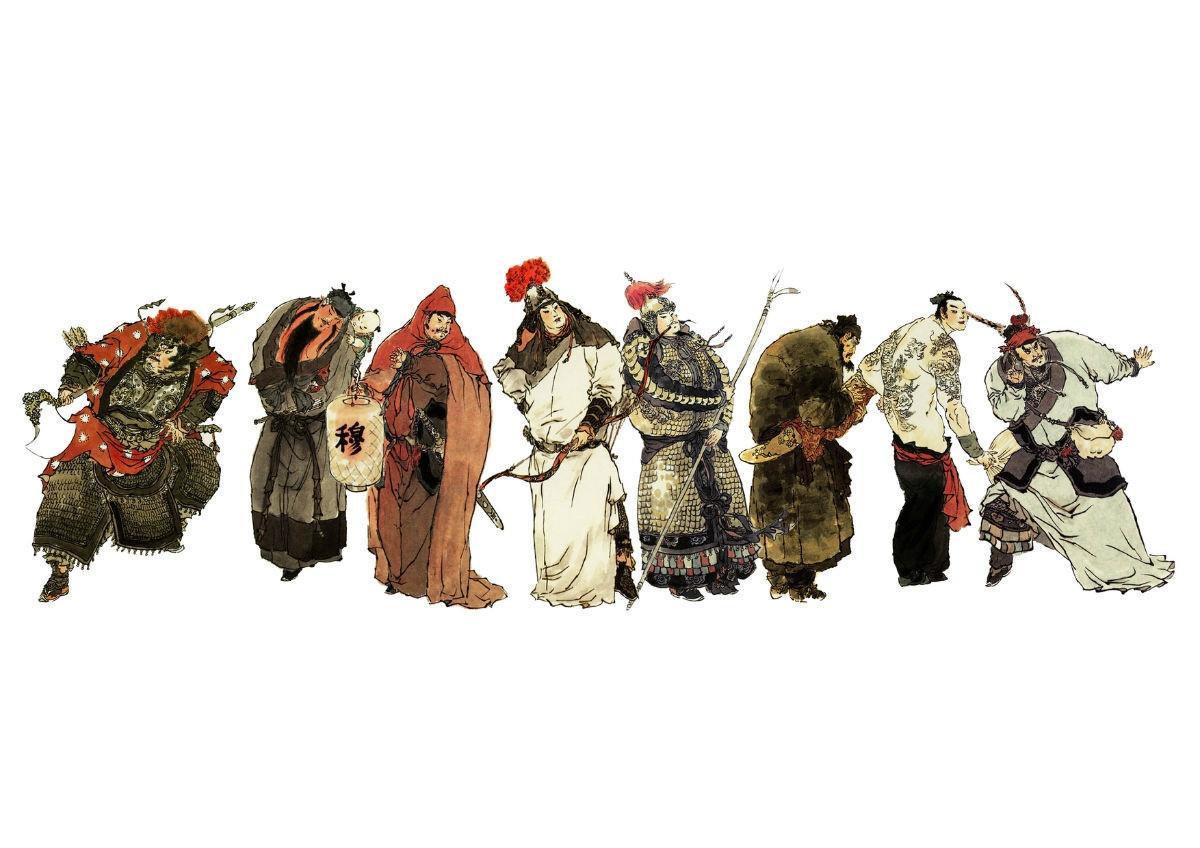 水泊梁山108将排名顺序,水泊梁山108将真有这个事情吗