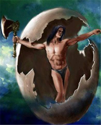 盘古是一个什么样的人二年级,盘古是一个什么样的盘古