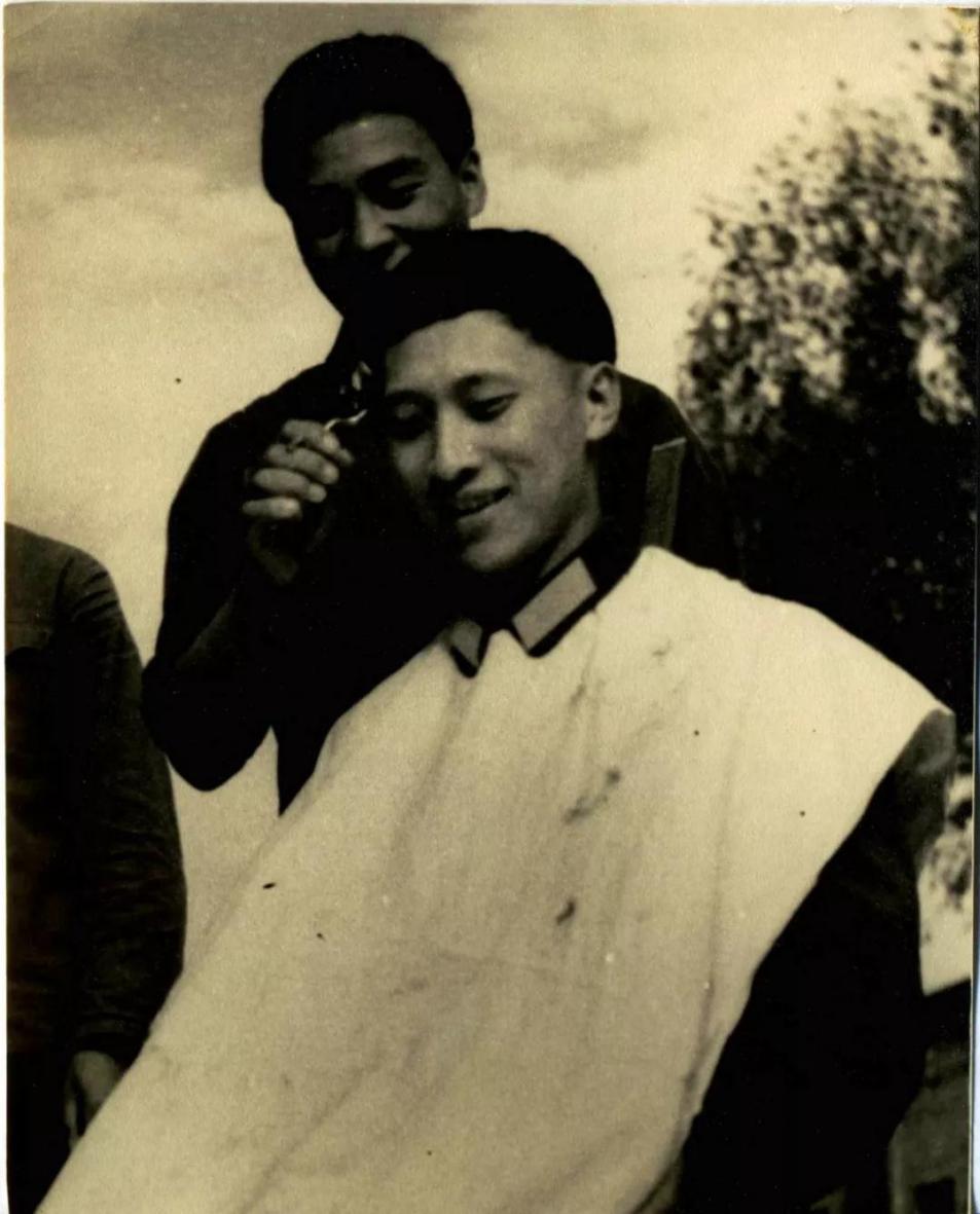 65式军装军训老照片,三十年前新兵军训老照片