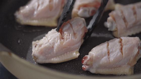 盐煎鸡翅,香酥脆盐煎鸡翅