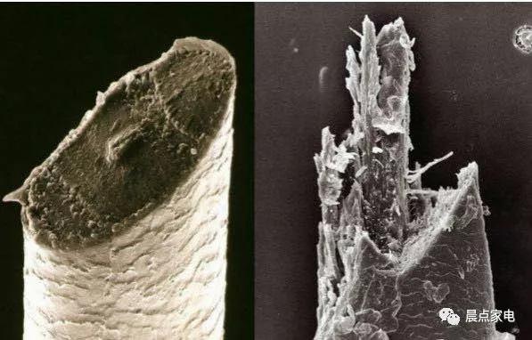 晨点家电|刮胡刀有适合剃刀有适合电动用显微镜看看胡渣就知道