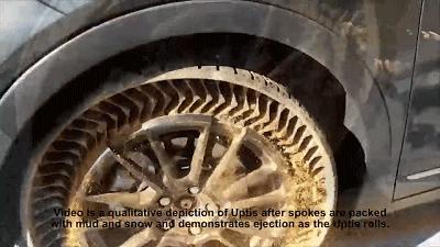 再也不用担心车胎没气了,米其林轮胎不怕爆胎吗