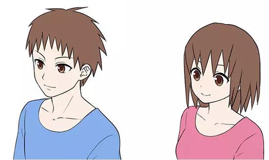 幼儿画头发怎么画,初学者怎么画头发教程男生