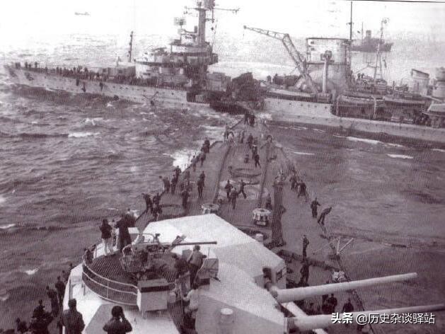 欧根亲王号战列舰残骸,打不死的欧根亲王号重巡洋舰