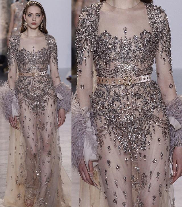 异域风服装t台高定,惊鸿一瞥美轮美奂