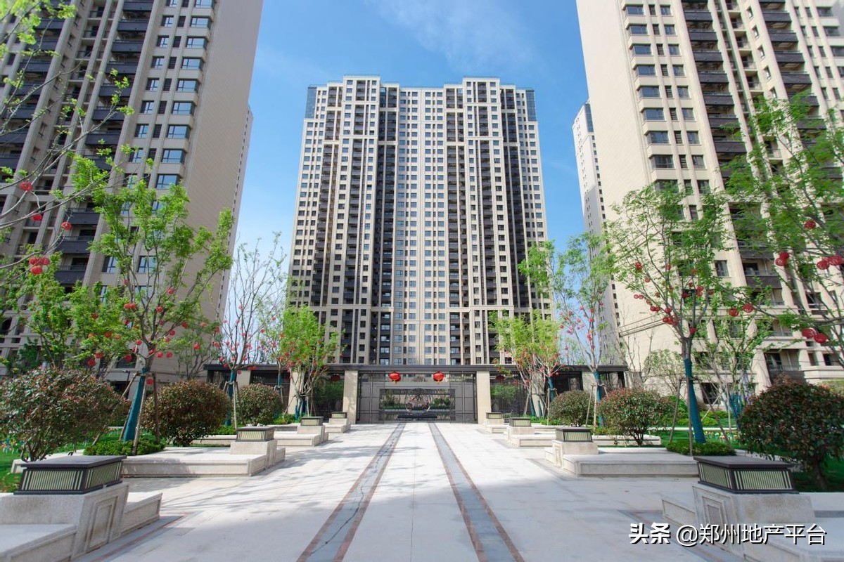 郑州锦艺金水湾二期布局,郑州锦艺金水湾二期实景图