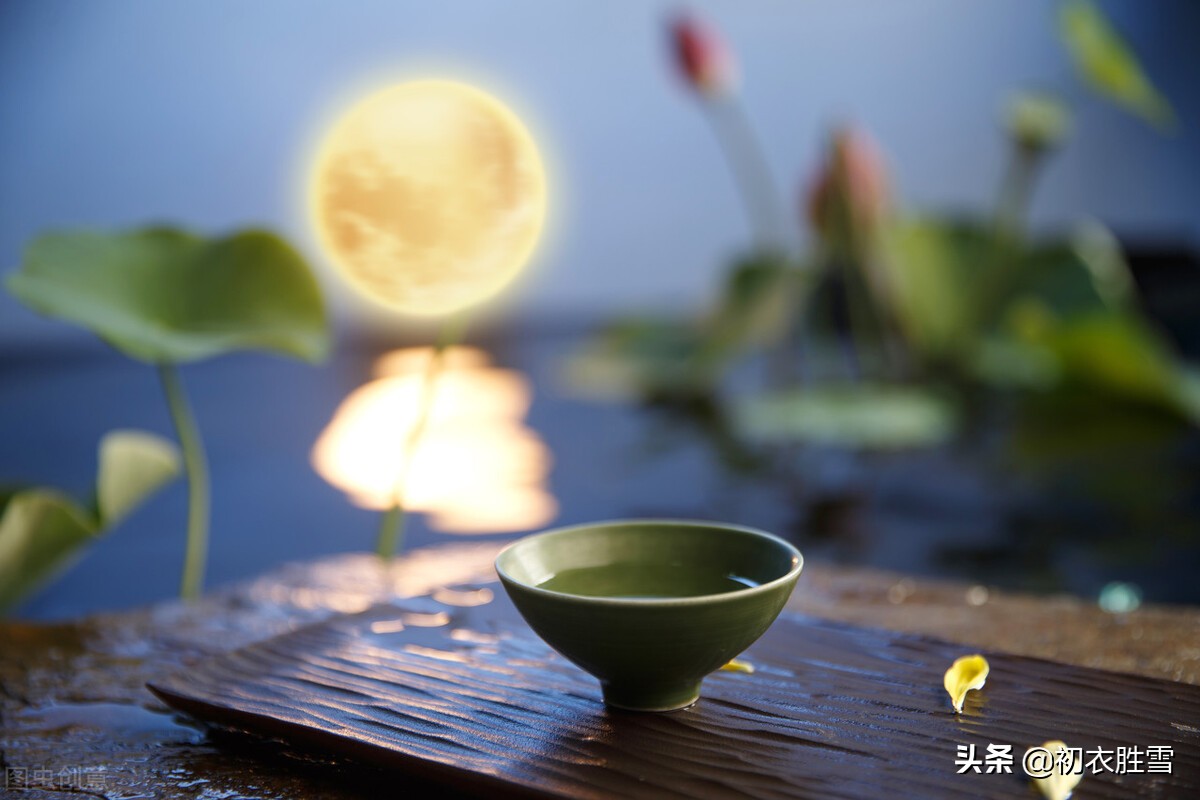 夏季夜晚月亮的诗词,夏日月亮诗句大全唯美