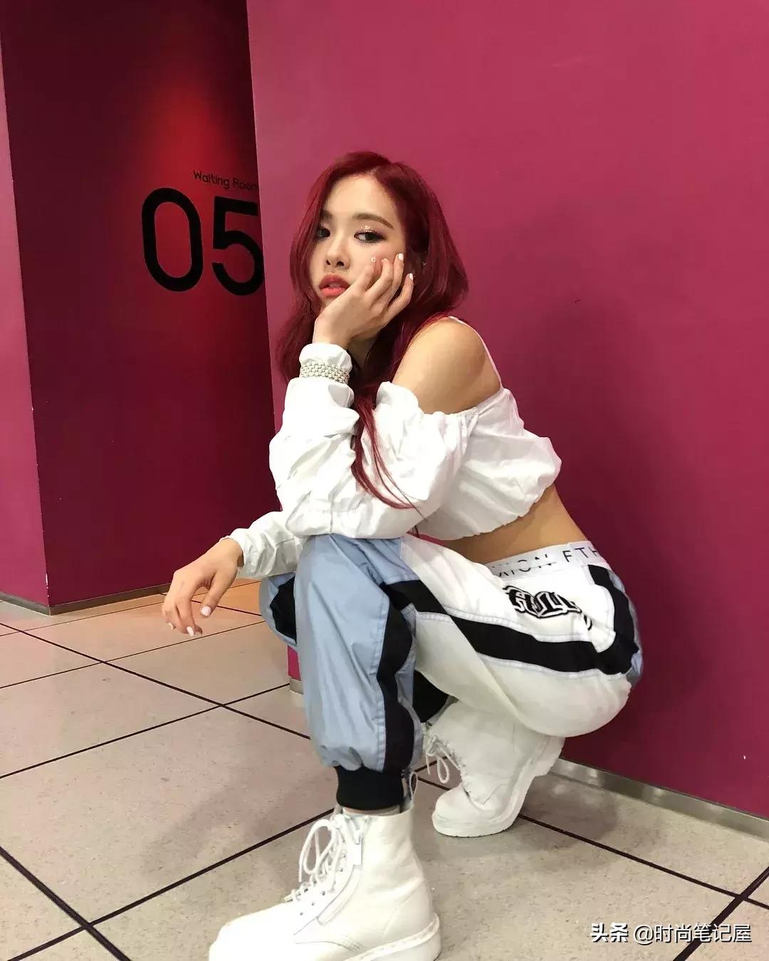 rose细腰,韩国小姐姐rose穿搭全过程