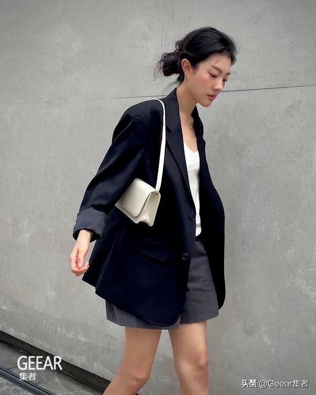 韩国职场时尚穿搭,通勤穿搭夏天女韩国职场