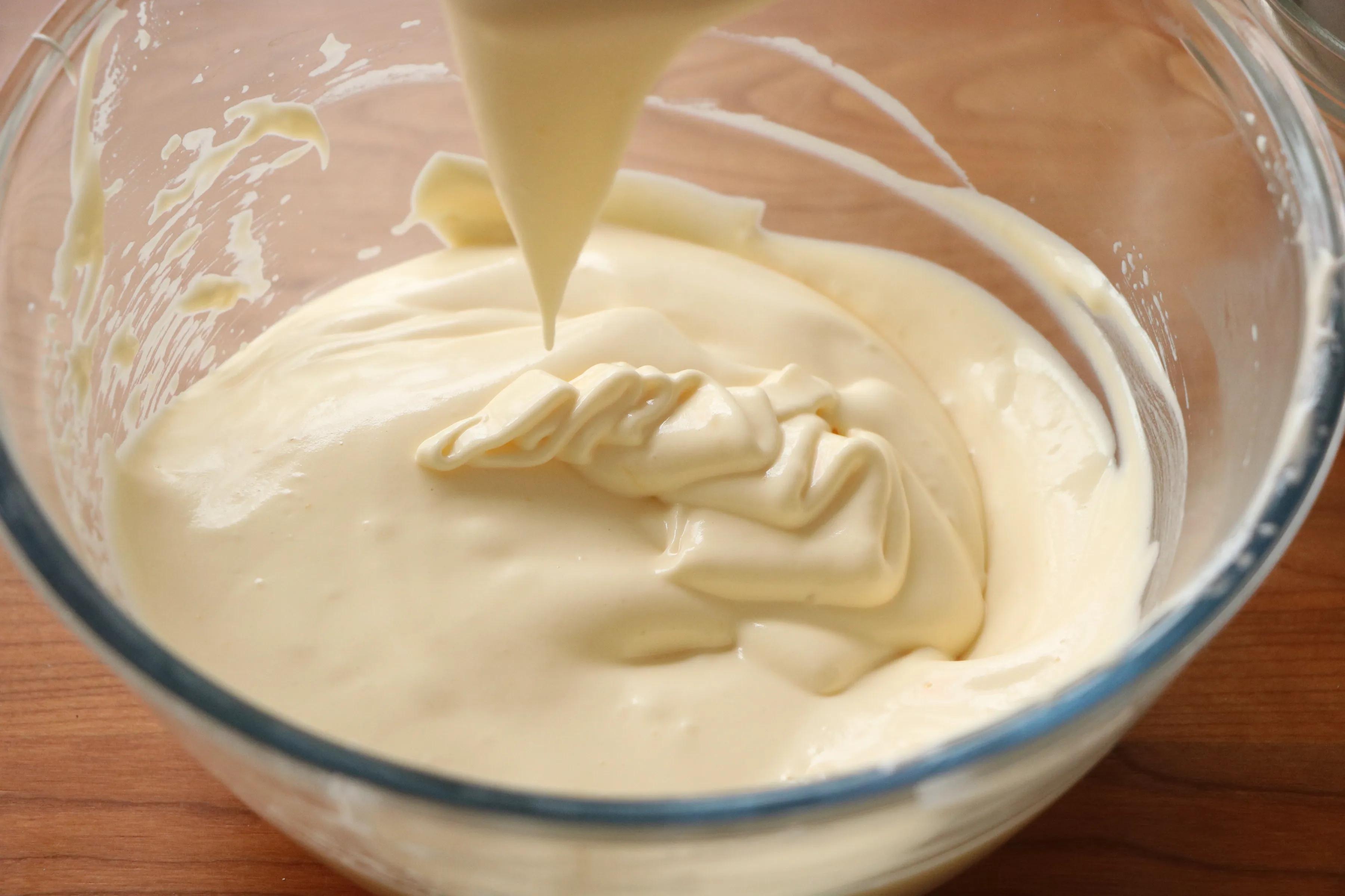 不回缩六寸戚风纸杯蛋糕,戚风蛋糕不塌陷不回缩不开裂