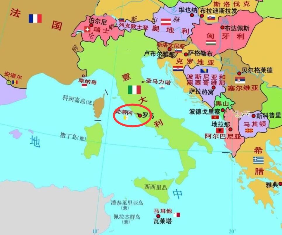 意大利人不想吞并梵蒂冈吗,意大利二战期间为什么不打梵蒂冈