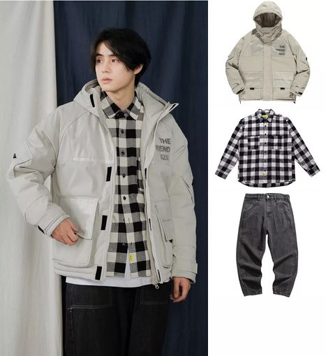 开春这样穿清新又有质感格子控,经典格子穿出时尚