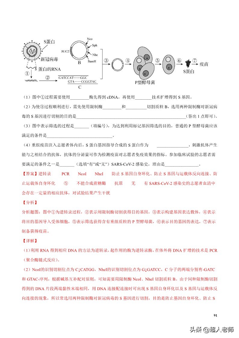2024生物高考10大热点主题,生物江苏新高考复习资料2025