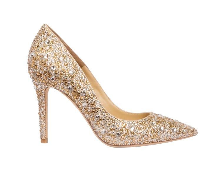 婚鞋施华洛世奇水晶,施华洛世奇鞋子