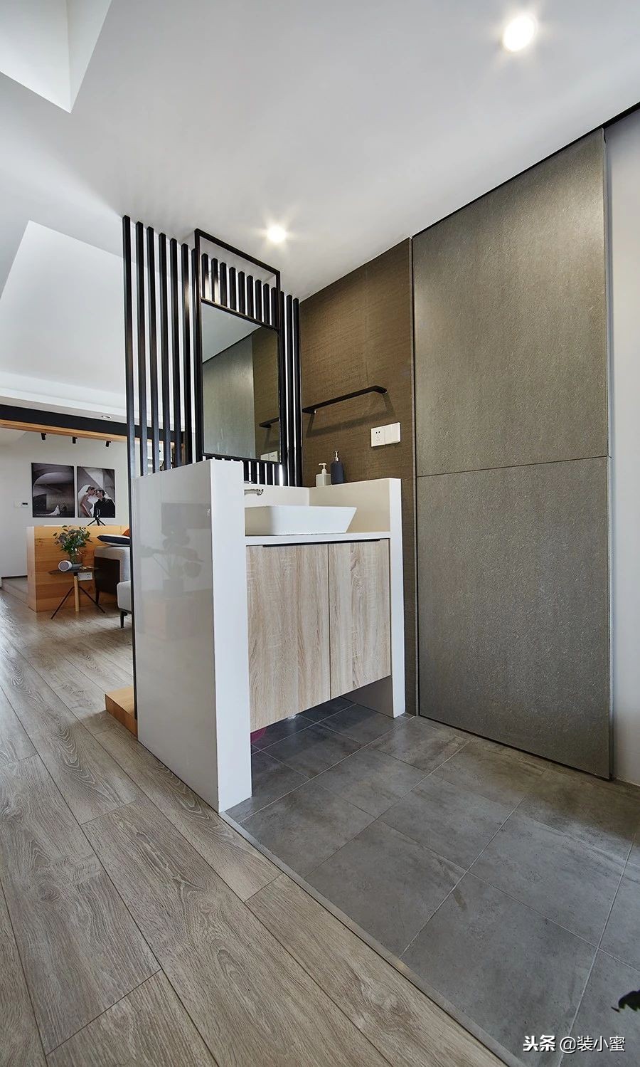 过门石铜扣条,过门石扣条效果图