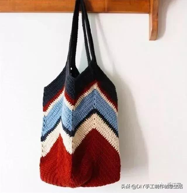 简单易学的编织包包教程,教程手工编织包包夏天大容量