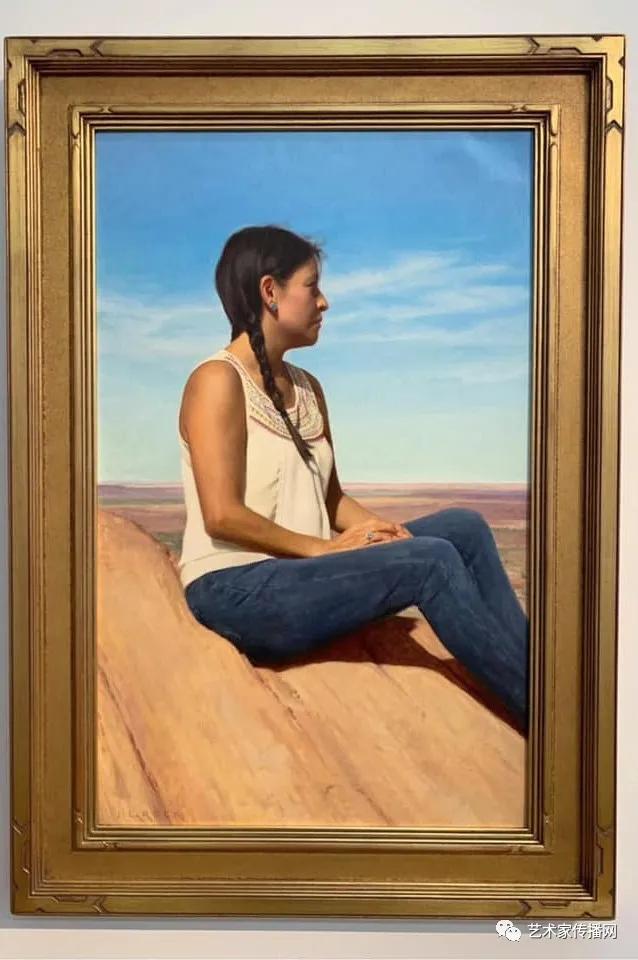 美国写实油画大师作品欣赏,写实油画中国女肖像脸部调色技巧