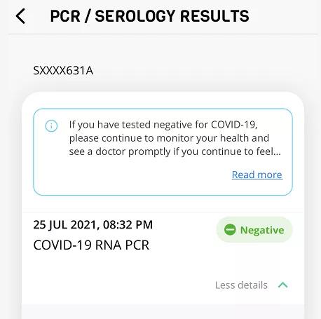 “确诊了？！我在新加坡用自测仪检查出弱阳，该怎么办？”