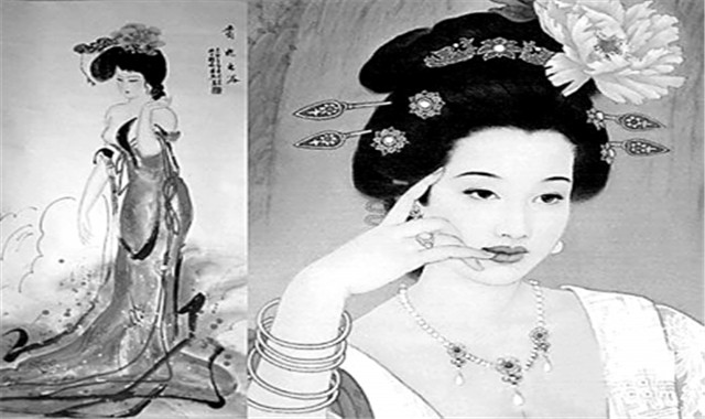 杨贵妃的胖古人怎么形容的,杨贵妃胖
