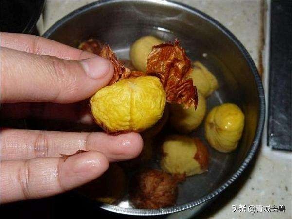 板栗剥皮最快的方法,板栗剥皮的最佳方法