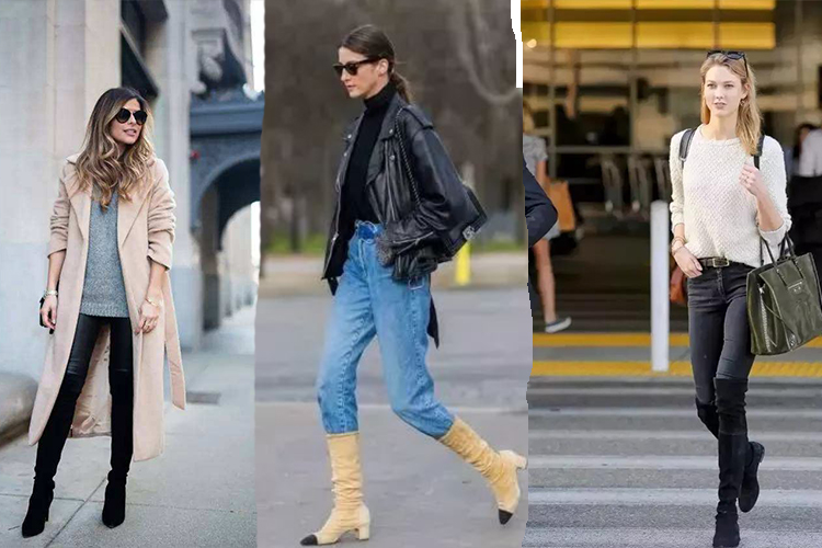 黑色短靴搭配什么颜色袜子,棕色短靴配什么颜色袜子