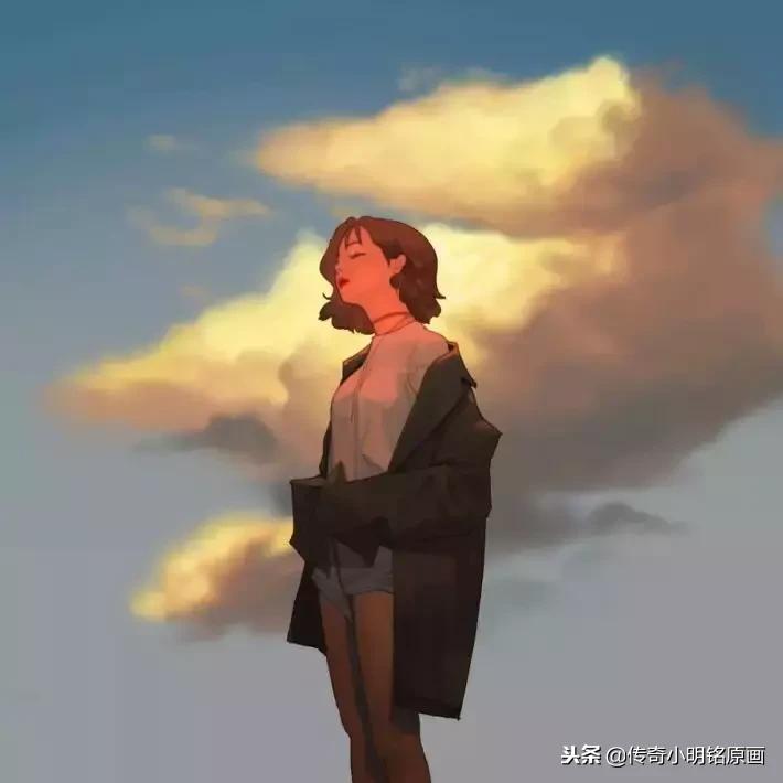 他把恋爱中的姑娘都画成插画，美哭10万宅男！