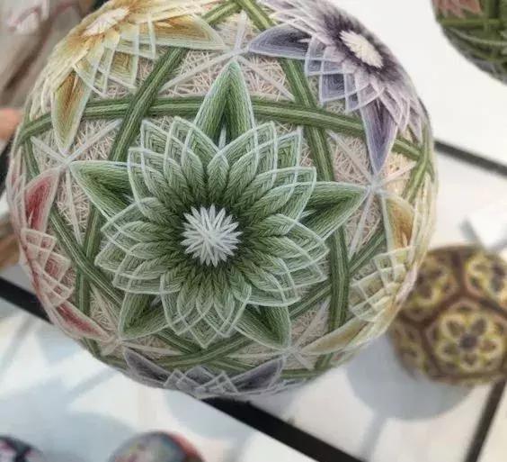 手鞠球各种花色的制作教程,入坑前视频教程