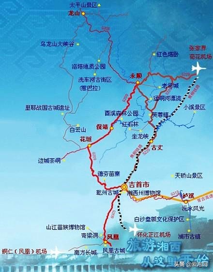 中国唯一挂在瀑布上的千年古镇,中国最美江边