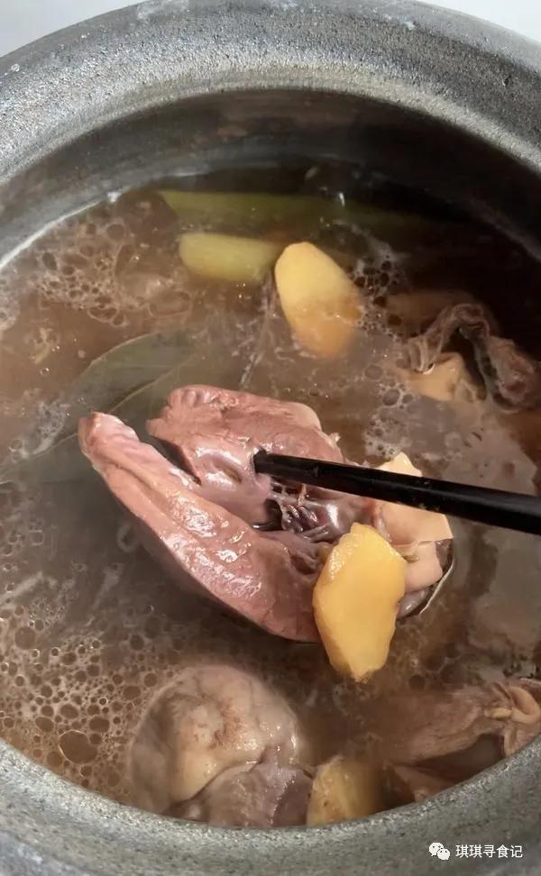 美食炖猪心,美食卤猪心做法