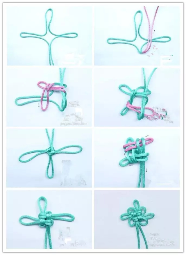 无绳结手串打结方法,文玩核桃手串绳结打法