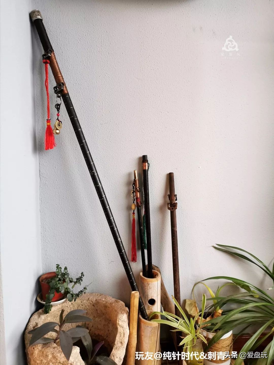 10块钱的手把件,极品老秤杆