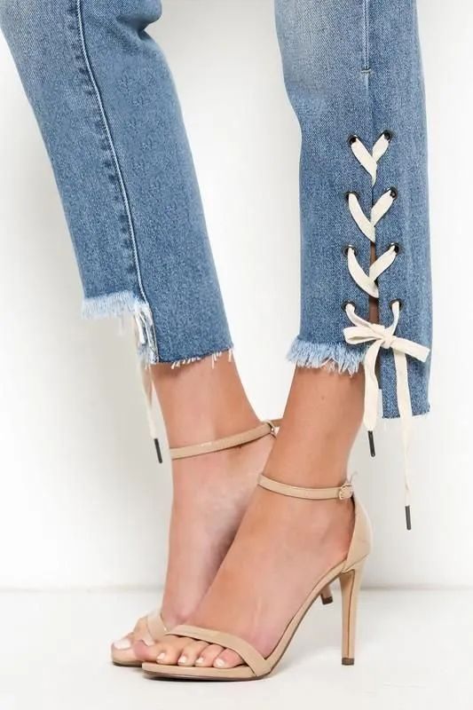 牛仔裤不好看怎么用皮筋改,牛仔裤不穿怎么改造包包