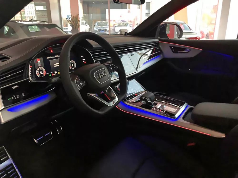 新款奥迪q8实车图,全新款奥迪q8配置细节全方位测评