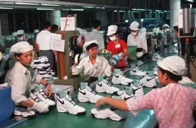 从中国搬去越南的工厂,耐克越南制造和中国制造