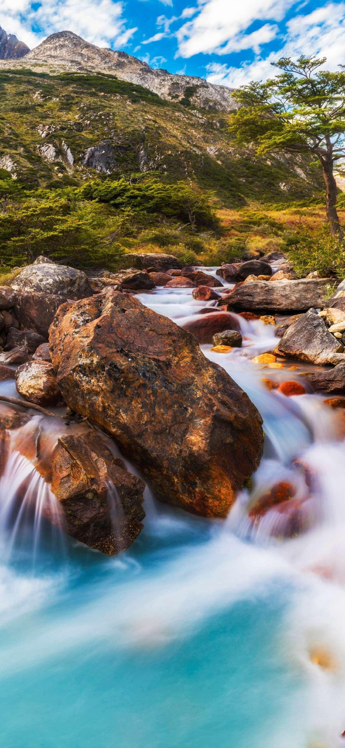 有山有水有阳光风景高清壁纸,格局大气高清风景壁纸