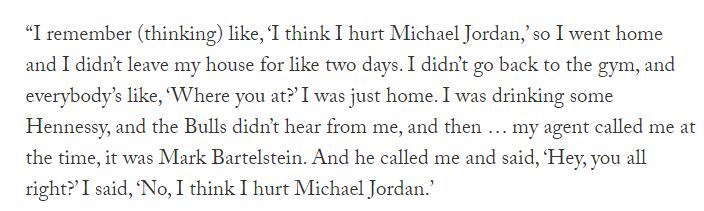 阿泰斯特撞断乔丹肋骨视频,阿泰斯特防守乔丹撞断肋骨视频