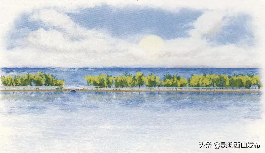 邂逅美食美景,邂逅滇池的美丽