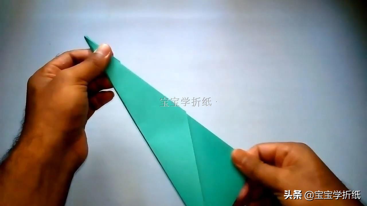 儿童简单折纸教程飞机,儿童折纸1-9岁飞机的折纸方法