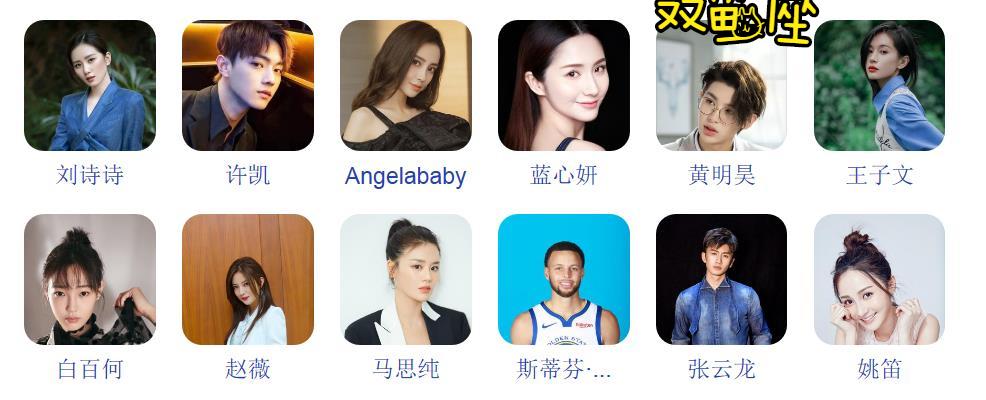 星座与个人性格分析表图,不同星座的面相性格