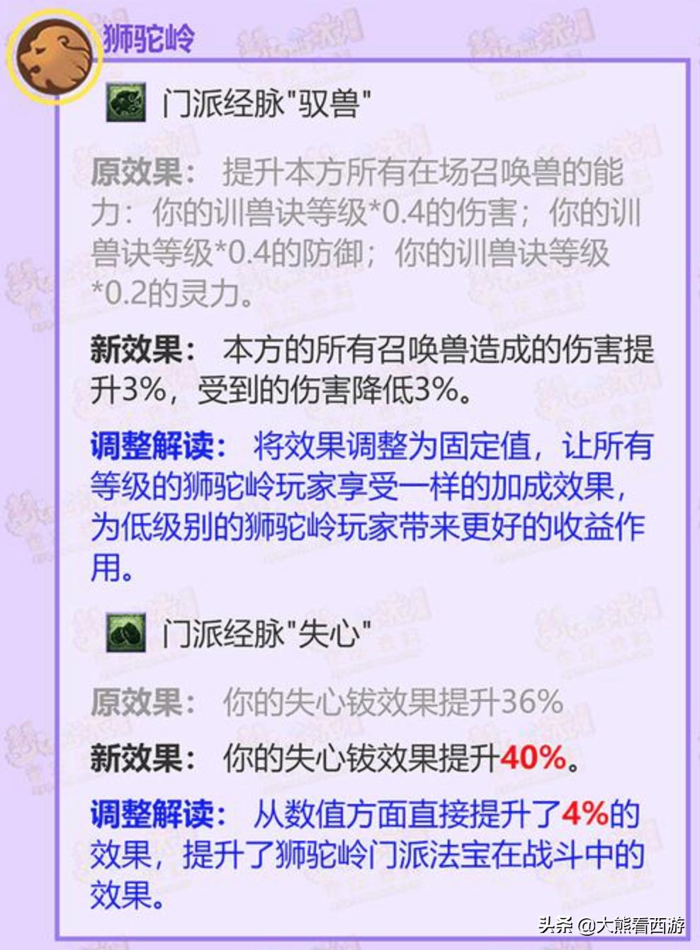 梦幻西游10月门派大改之花果山,梦幻西游七月份无底洞门派大改