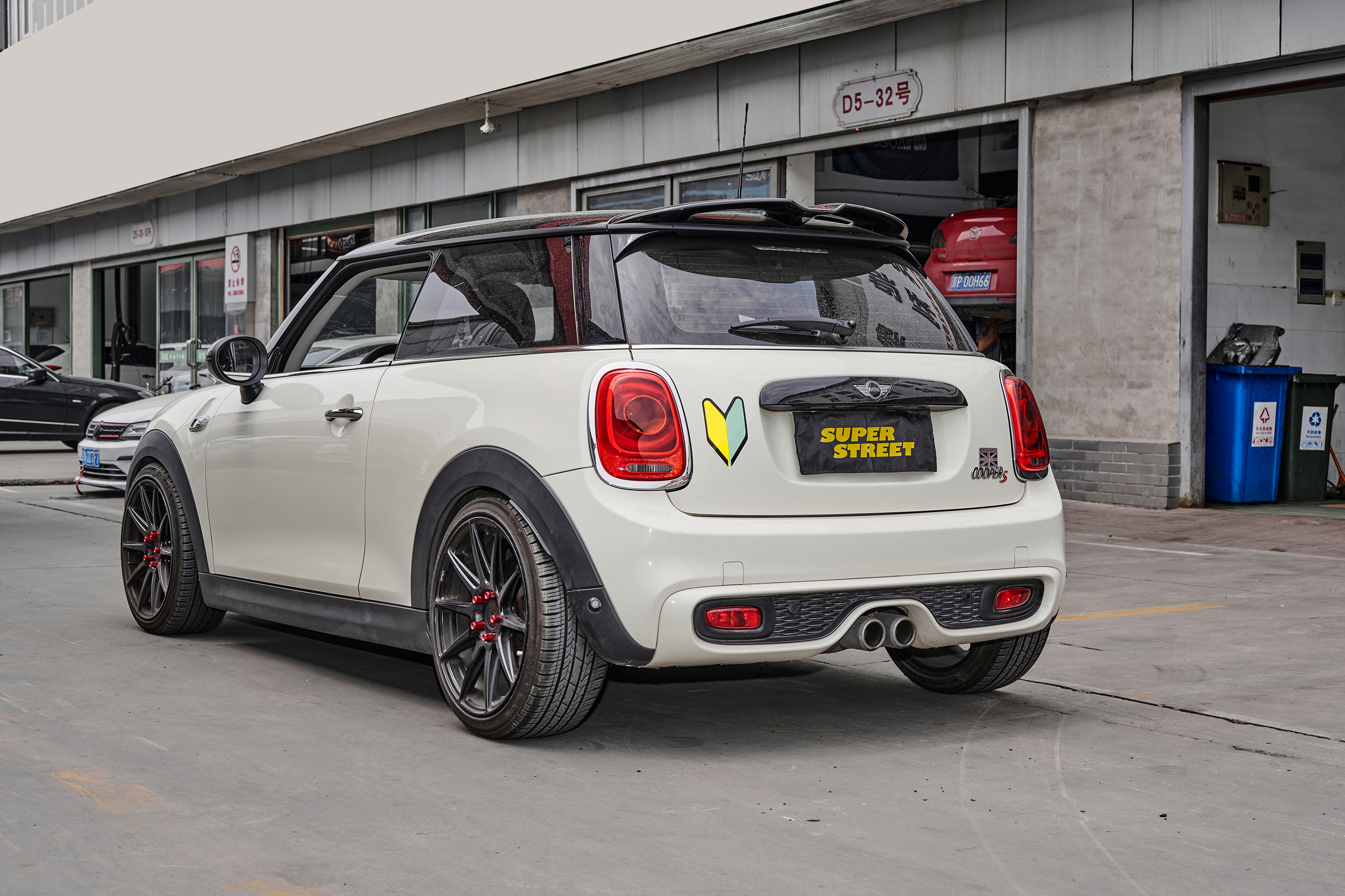 minicooperf56改装避震,享受驾驶乐趣