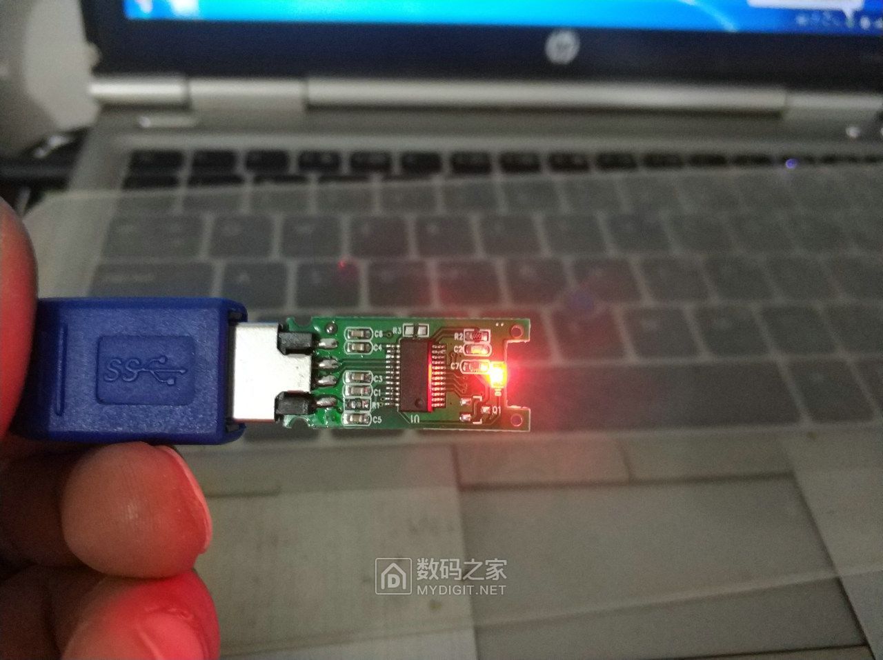 新手挑战BGA焊接，利用报废的手机EMMC字库改成U盘