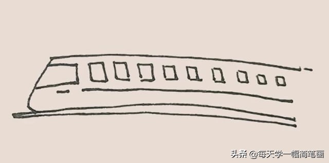 简笔画火车图片大全大图,火车视频托马斯小火车简笔画