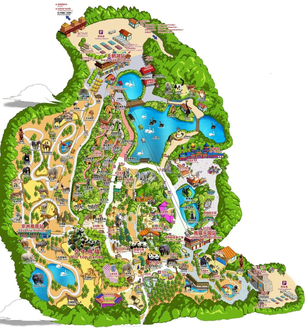 广州长隆野生动物园游玩攻略最新,长隆野生动物园亲子游三天