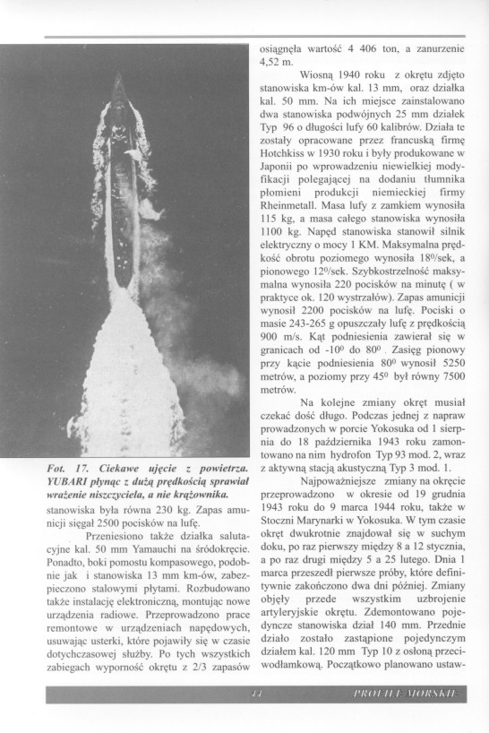 旧日本海军夕张级轻巡洋舰YUBARILightCruiser