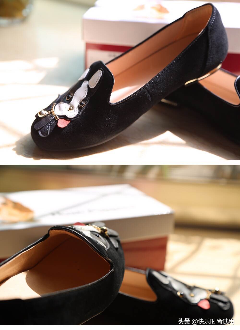 暇步士的鞋子好吗，暇步士新款休闲狗狗平底女单鞋试用介绍