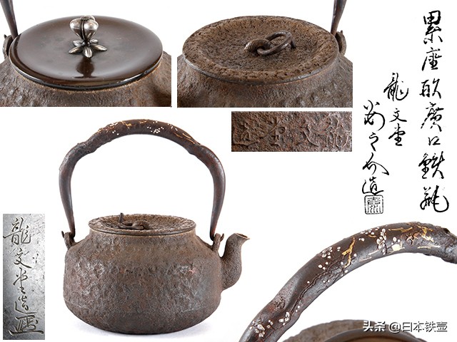 如何挑选铁壶,日本明治时期龙文堂铁壶