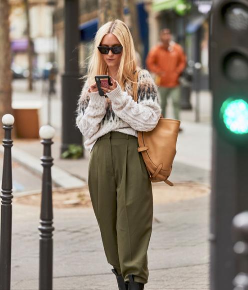 杨幂穿的提花毛衣又带货了？是来自北欧的仙女没错了