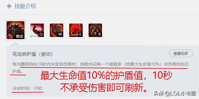 lol墨菲特技能介绍,lol死兆星虚空恐惧